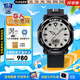 卡西歐（CASIO）手表女學(xué)生baby-g防水運動(dòng)學(xué)生日韓電子表BGA-310送女友七夕禮物 BGA-310C-1A露營(yíng)黑白色