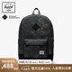 Herschel加拿大 Heritage 大號雙肩包 Eco 系列休閑男女背包 網(wǎng)格叢林地圖印花