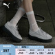 彪馬（PUMA）【七夕限定】復古天鵝絨厚底鞋松糕鞋女子PLATFORM406752 淺灰色-灰色-銀色-05 36