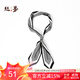 絲界新品100%桑蠶絲真絲絲巾長(cháng)條巾twilly絲帶發(fā)帶麻花辮飄帶發(fā)繩綁包
