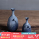 萬(wàn)仟堂（Edenus） 粗陶花瓶 復(fù)古工藝品擺件手工花器花插 茶具配件 宋韻影相p 宋韻影相（?。┗ú? title=