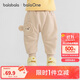 巴拉巴拉balaOne寶寶褲子長(cháng)褲2025冬加絨嬰兒pp褲保暖可愛(ài)萌208425108205