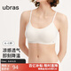 ubras無尺碼軟糯華夫格女士內(nèi)衣女文胸罩背勾款-燕麥奶