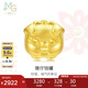 周生生七夕禮物黃金轉(zhuǎn)運珠金豬足金珠子男女手串生肖不含手鏈繩90024C