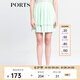 PORTS寶姿 女夏裝新款雙層風(fēng)琴褶半身裙半截裙SB8S008AWP009 SPRAY S (4)