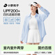 小野和子寬松防曬衣襯衫女春夏季防紫外線(xiàn)戶(hù)外運動(dòng)冰絲防曬服