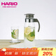 HARIO日本進(jìn)口冷水壺大容量耐熱玻璃杯涼水茶壺果汁杯1400ML
