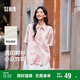 森馬大力水手聯(lián)名襯衫女中長(zhǎng)款設(shè)計(jì)感夏寬松滿印襯衣101324119002