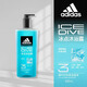 阿迪達斯 （adidas）男士洗發(fā)沐浴潔面三效合一冰點(diǎn)600ml運動(dòng)清爽保濕【臨期清倉】
