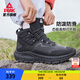 匹克態(tài)極巡野高幫戶外鞋男秋季新款防潑水防滑耐磨登山徒步鞋運動鞋子 全黑 42