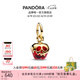 潘多拉（PANDORA）迪士尼反派系列邪惡皇后毒蘋果吊飾紅色玻璃diy串珠七夕情人節(jié) 1 均碼