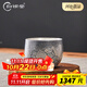 歸銀堂銀杯子999純銀純手工蓮韻足銀品茗杯主人杯功夫茶杯個(gè)人銀器茶具 75ml+證書(shū)+禮盒