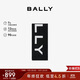 BALLY巴利【秋季煥新】 混紡男士字母LOGO印花圍巾 6305005 黑色/白色