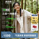 波司登（BOSIDENG）【反季】沖鋒衣鵝絨羽絨服女款90絨三合一防風(fēng)防雨透氣顯瘦外套 【店長(cháng)推薦】暖沙卡其 743B L 170/92A