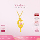 SoinLove「寶藏女孩」甜夢仙女棒黃金足金吊墜 VR1406   生日禮物 仙女棒黃金吊墜VR1406 配粉色頸繩
