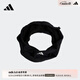 adidas足球運(yùn)動(dòng)舒適保暖圍脖男女阿迪達(dá)斯官方HS9757 黑色/白 S