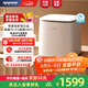 大宇（DAEWOO）嬰幼兒童洗衣機全自動(dòng)內衣內褲襪子專(zhuān)用洗衣機家用迷你小型寶寶洗脫一體機波輪洗衣機1.5kg 母嬰級認證+80℃除菌除螨 DY-TX03米白