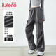 班尼路（Baleno）軟殼兩穿工裝褲女2025年春秋季時尚感戶外通勤運動休閑百搭休閑褲