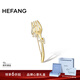 HEFANG何方珠寶叉子意面胸針優(yōu)雅別針女士高級感生日禮物送女友 金色