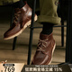Timberland添柏嵐男鞋馬丁靴秋冬戶(hù)外徒步登山輕便耐磨旅行通勤商務(wù)中幫皮鞋 A1JTW245/棕色 43 (270mm)