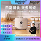 Bambetel班貝特德國品牌電燉鍋陶瓷隔水燉盅全自動(dòng)煲湯鍋輔食鍋煮粥鍋 大燉盅+3小膽2-4人30cm 2.5L