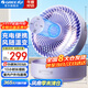 格力（GREE）電風(fēng)扇臺(tái)式空氣循環(huán)扇智能風(fēng)隨溫變折疊風(fēng)扇戶外長(zhǎng)續(xù)航小風(fēng)扇客廳宿舍辦公臺(tái)壁兩用 FXTZ-16X60Bh3