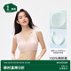 松山棉店【小棉花】大胸顯小蕾絲內(nèi)衣女純棉大碼文胸罩【新款】水粉色2XL