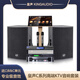 皇聲/KingAudio C12一拖二音響設備+點(diǎn)歌機+無(wú)線(xiàn)話(huà)筒 卡拉OK專(zhuān)業(yè)KTV音響套裝