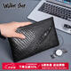 Walker Shop手包男真皮手拿包男士頭層牛皮鱷魚(yú)紋信封包男時(shí)尚潮流 黑色大號（長(cháng)26 寬16）