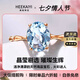 ?？ㄒ澜渲概亢Ｋ{寶戒指奢侈首飾品七夕情人節生日禮物送老婆送女友 海藍寶石戒指(1.5克拉/精選無(wú)暇)