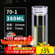 諾亞雙層玻璃杯茶杯男女士泡茶水杯抗菌濾網(wǎng)高檔水晶杯子辦公送禮商務 【70-1】抗菌茶隔380ml