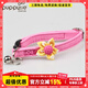 puppytie貓咪貓項圈鈴鐺新年可愛(ài)日系頸圈脖圈飾品寵物用品英短 蜜桃粉 均碼