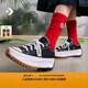 匡威（Converse）官方 Run Star Hike低幫帆布流星厚底鞋黑色168816C 黑色/168816C 38