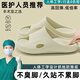 紅豆醫用手術(shù)室拖鞋女士防滑2025夏季新款情侶醫護士防臭eva涼拖男士 米綠色【醫護級材質(zhì)】 38-39 正碼