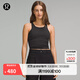lululemon丨Ebb to Street 女士短款工字運動(dòng)背心 內置內衣 LW1CJUS 黑色 M /8