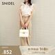 SNIDEL2025春夏新品半高領蝴蝶結(jié)印花小飛袖雪紡襯衫SWFB252053 象牙白 均碼 (F)