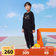 NIKE3BRAND 耐克童裝男女童衛衣+褲子2件套秋季兒童衛衣長(cháng)褲套裝