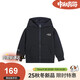 暇步士（Hush Puppies）童裝兒童針織外套男大童休閑連帽衛衣女童帽衫 藏藍   170   