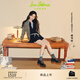 SAM EDELMAN山姆愛(ài)德曼虞書(shū)欣同款25秋新款黑色厚底皮鞋女瑪麗珍樂(lè)福鞋JAYLA 黑色 牛皮革 37 美碼6.5M