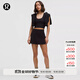 lululemon丨Align? 女士運動高腰短裙 LW8ALQS 黑色 M /8