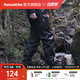Naturehike挪客防風(fēng)防雨褲子 戶(hù)外露營(yíng)登山休閑衣褲男輕量化徒步成人褲子 黑色 XL