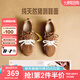 森達(dá)德訓(xùn)鞋女款2025秋季新款商場(chǎng)同款運(yùn)動(dòng)月牙休閑鞋XPY01CM5 棕色 37