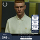 Fred Perry男士POLO衫2025夏季新品英倫商務(wù)休閑麥穗短袖重磅M3XX IVX/淺米色 M (40)