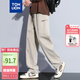 唐獅（TonLion）2025夏男寬松小直筒休閑長(cháng)褲