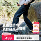 伯希和（Pelliot）[山殼|四季版]硬殼沖鋒褲男女防風(fēng)防水徒步登山褲子11410201黑L
