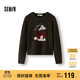 森馬（Semir）毛衣女冬季設計感萌寵提花軟糯上衣2025可愛(ài)小眾毛衫109725107006