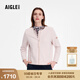 AIGLE【25年秋季新品】艾高全拉鏈厚實(shí)防風(fēng)抓絨衣女運動(dòng)休閑外套 棉花糖粉 BK104 40 170/92A