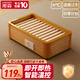 湘森 實(shí)木烤火爐家用取暖器節能辦公室暖腳器學(xué)生電烤火爐家用烤腳烤火箱省電火桶ZM 55*32*17CM豪華雙人款