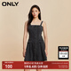 ONLY辣妹風(fēng)氣質(zhì)百搭吊帶短裙連衣裙女|123442014 J09 深牛仔灰色 DARK GREY DENIM S 160/80A