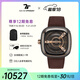SEVENFRIDAY七個(gè)星期五手表M系列自動(dòng)機械腕表瑞士時(shí)尚大表盤(pán)男表禮物 M2/02 皮帶款